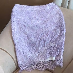 Baby purple Tobi skirt